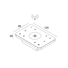 NOVALUX SPA - NOX16911.99 LUXCONTROL: CONTR.PARETE RGB+BIA 4Z 503