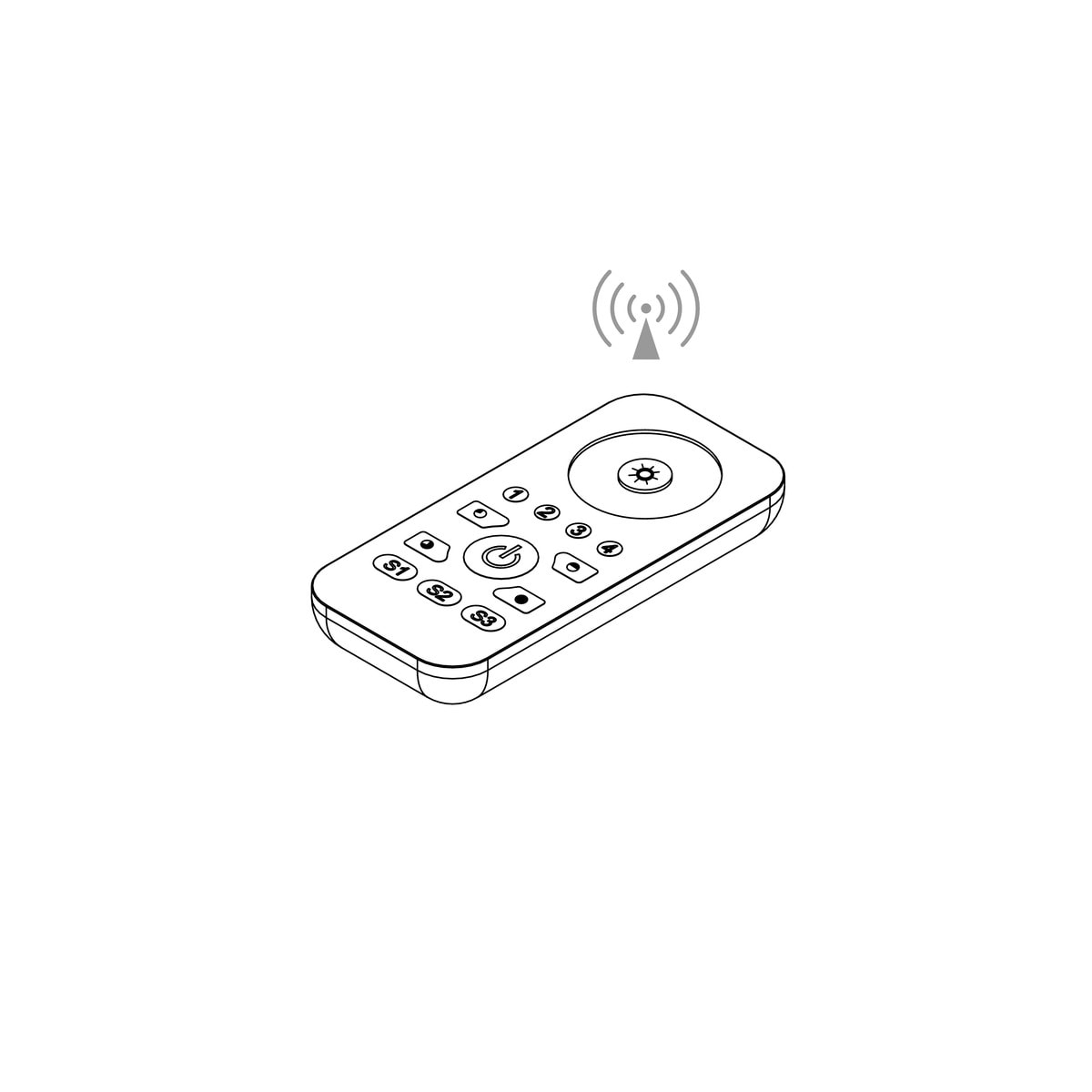 NOVALUX S.P.A. - NOX16910.99 LUXCONTROL: TELECOMANDO CCT 4 ZONE