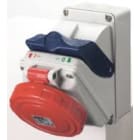 GEWISS - GEWGW66429 COMBIBLOC - SENZA FONDO - IP44 - 2P+T 16A 480-500V - 50/60HZ 9H