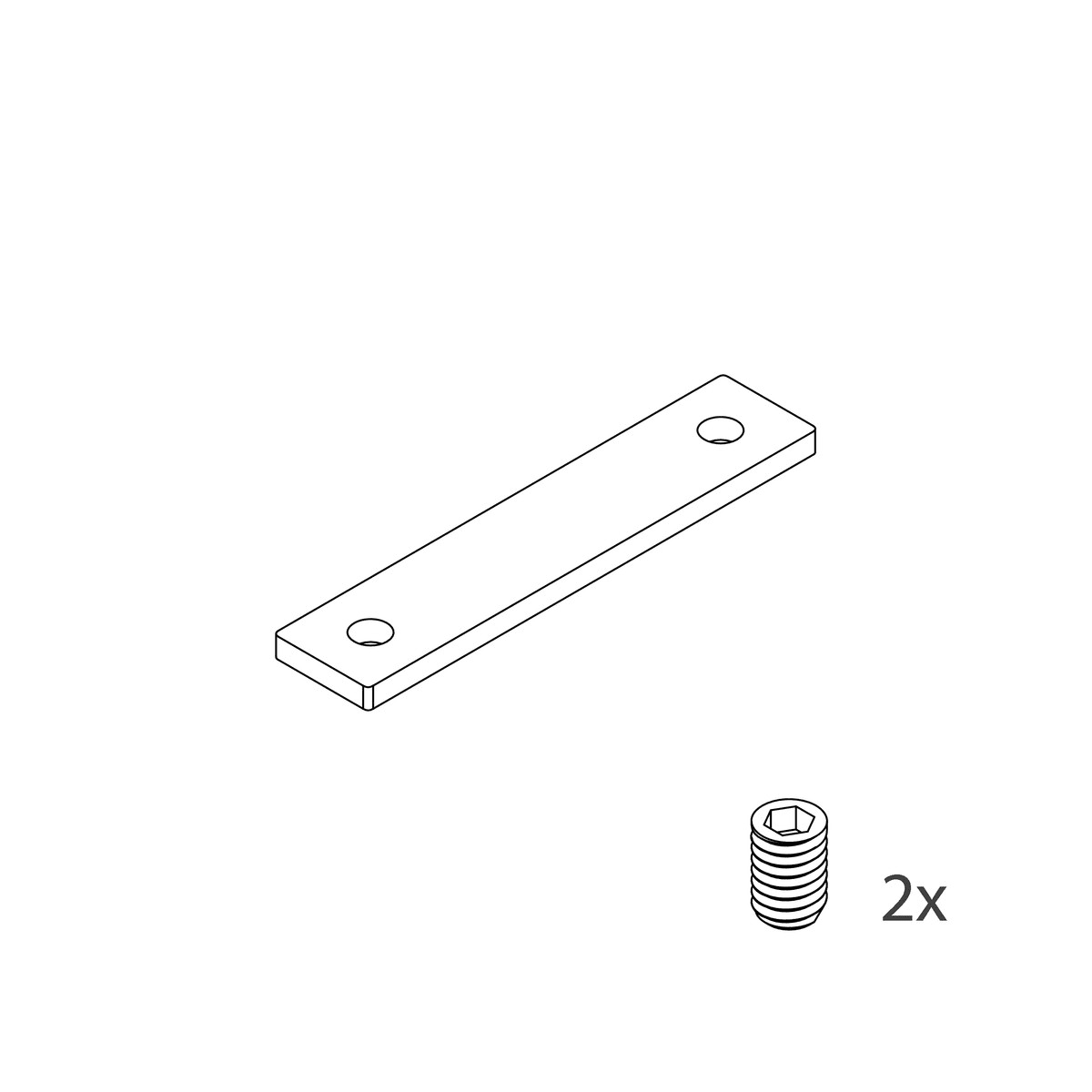 NOVALUX S.P.A. - NOX104005.99 GHOST EVO: GIUNTO LINEARE PER PROFILO