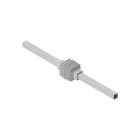 DKC-RAMBLOCK - RMBR5SMSIN GIUNTO INTERMEDIO TUBO QUADRO 50X50