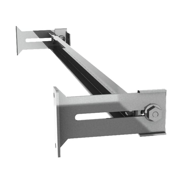 DKC-RAMBLOCK - RMBRZDGR60 GUIDA DIN REGOLABILE CON SUPPORTI L. 600