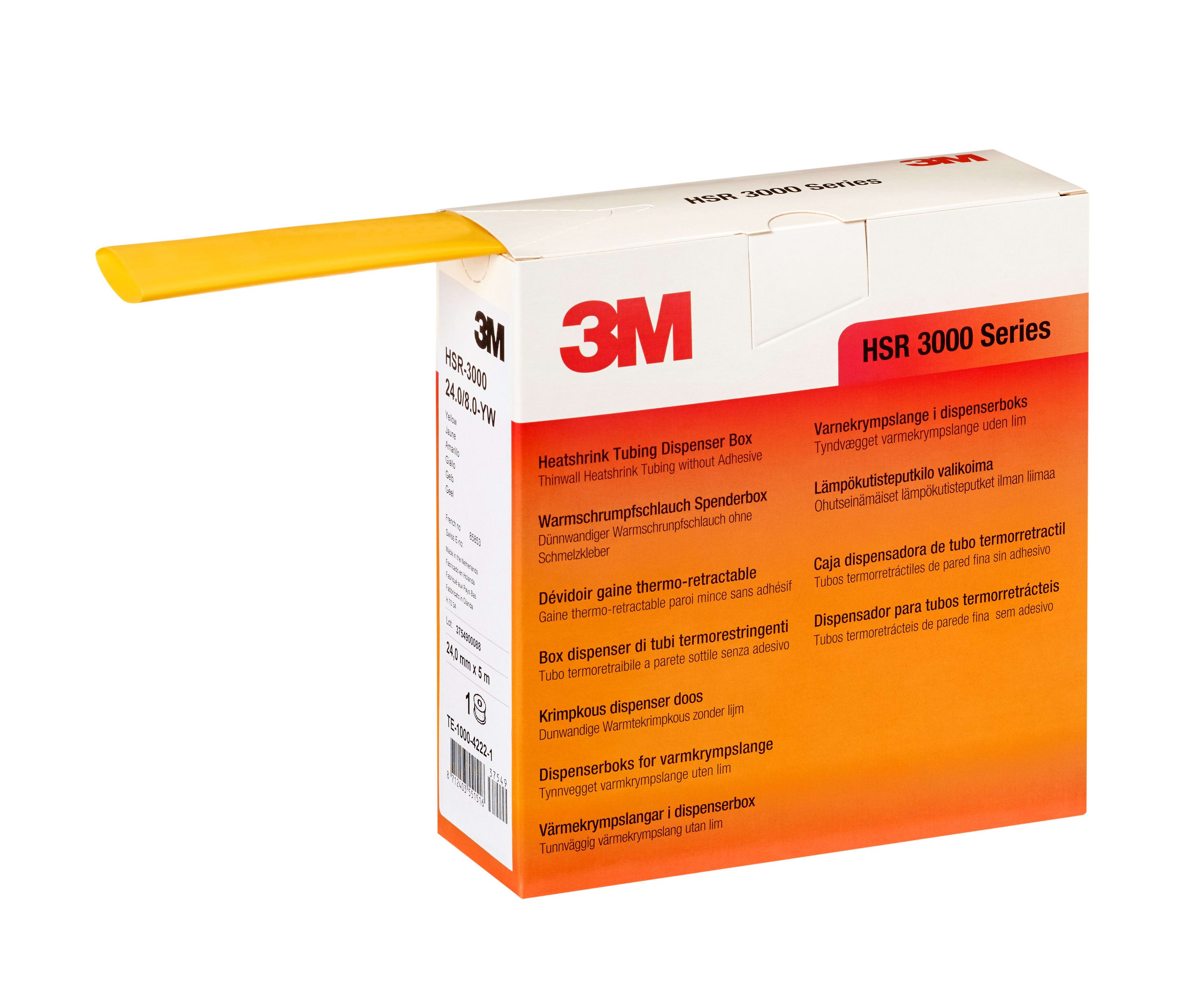 3M ITALIA S.P.A. - 3MI7000099151 HSR3000 186 GIALLO GUAINA TERM POLIOLEF