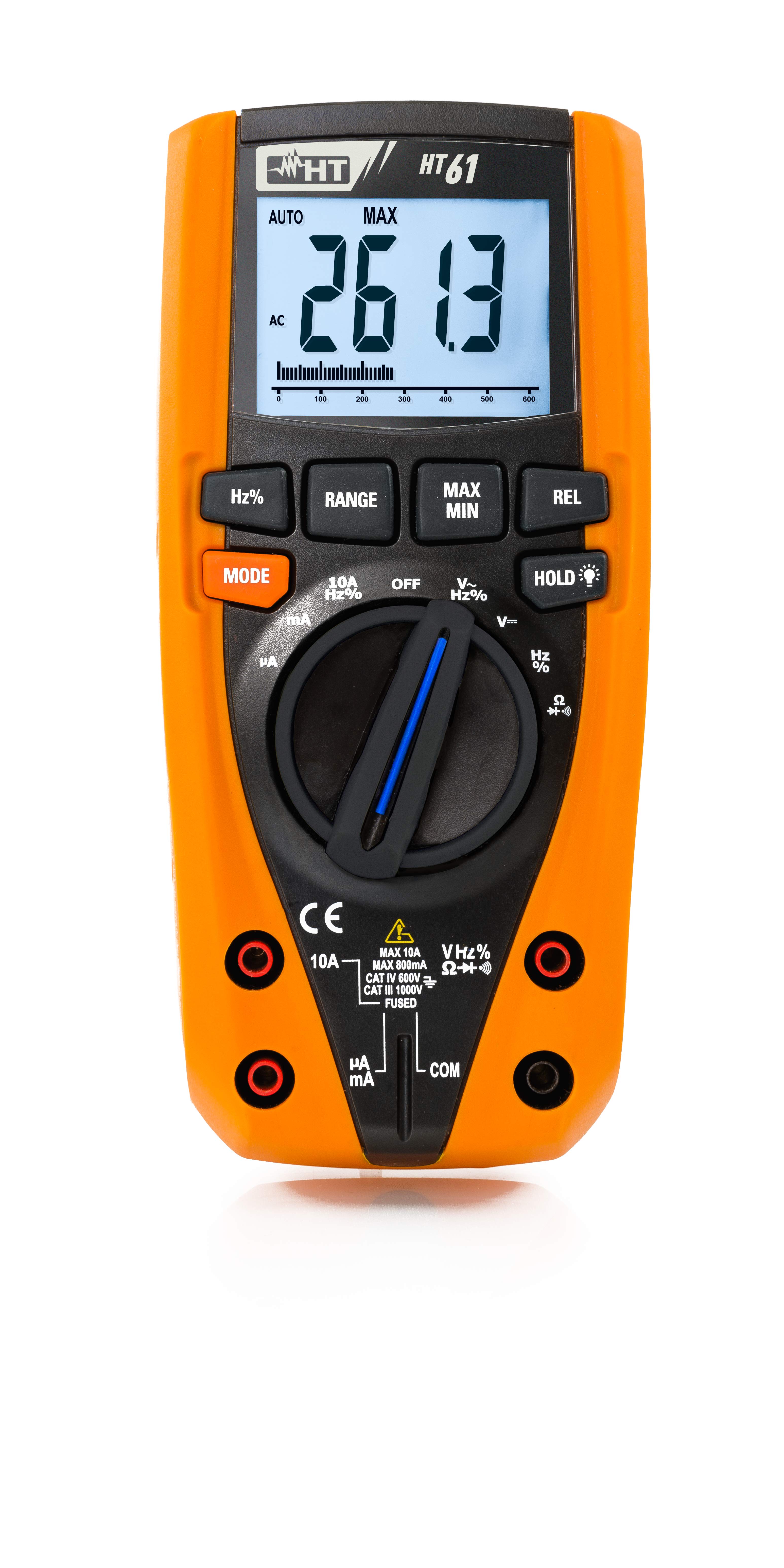 HT ITALIA S.R.L. - HTIHR000003 HT61 MULTIMETRO DIGIT.6000 PT TRMS CATIV