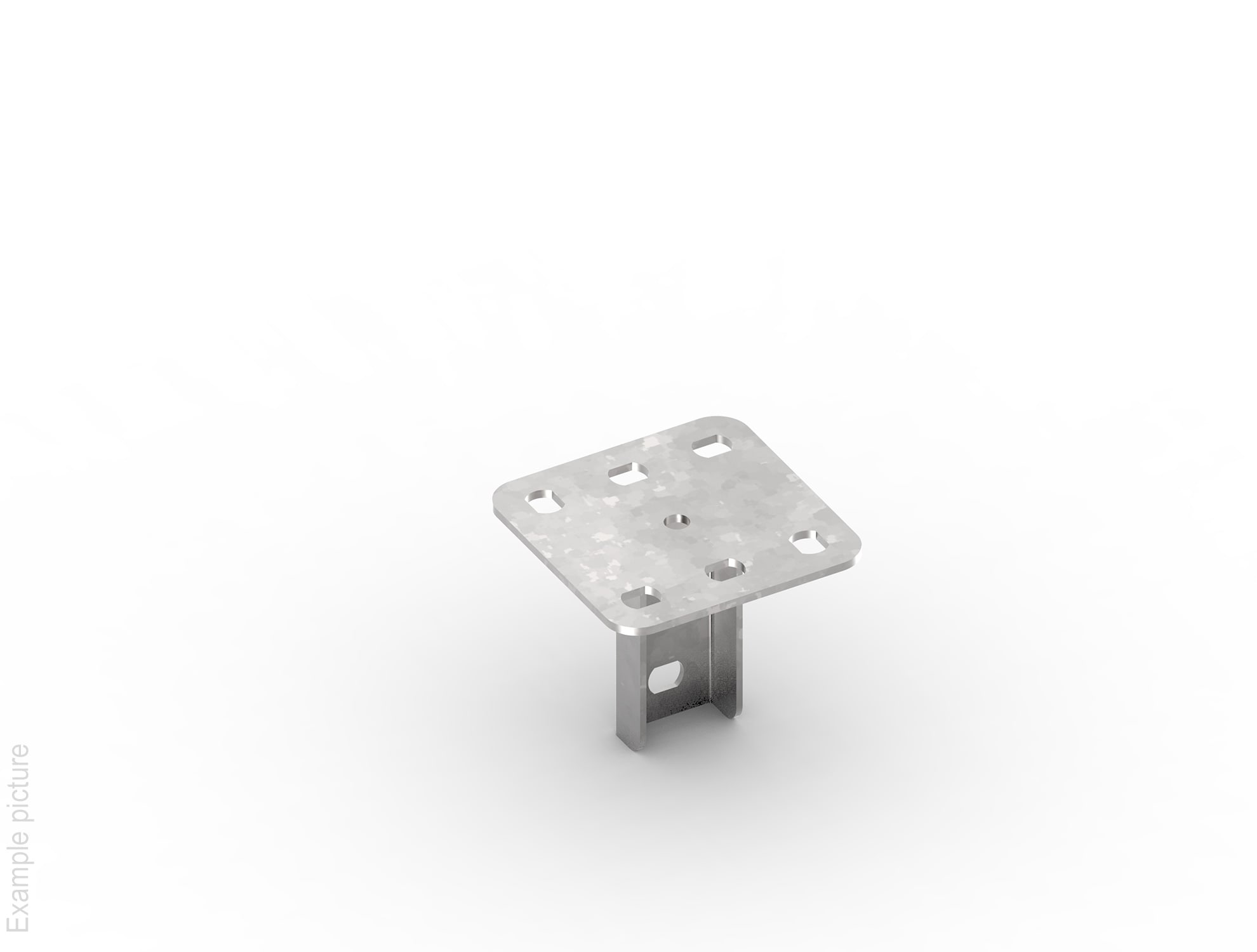 FEMI-CZ SPA - FCZA0Z23K4K050SU SUPPORTO 23-UR2-50X50 SALDATO 50X50 Z