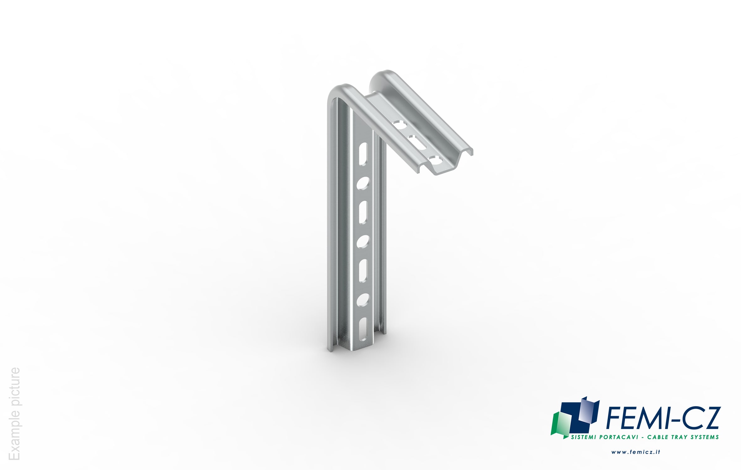 FEMI-CZ SPA - FCZA0S10B6R400M SUPPORTO 10 OMEGA 400(+40)X130 S