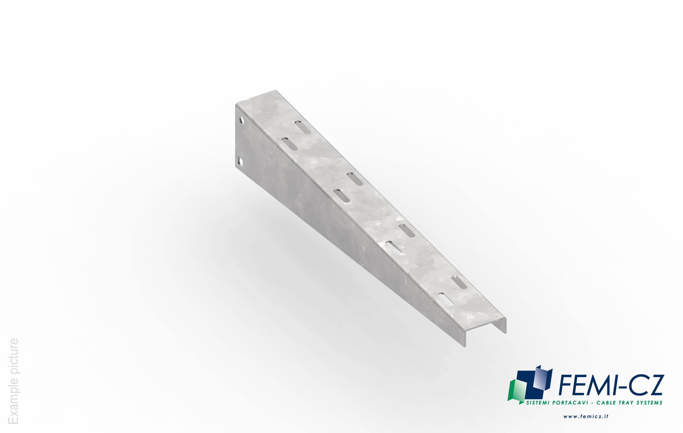 FEMI-CZ SPA - FCZA0Z54U7X500M MENSOLA 54 INCASSO 500(+40)X75X50 Z