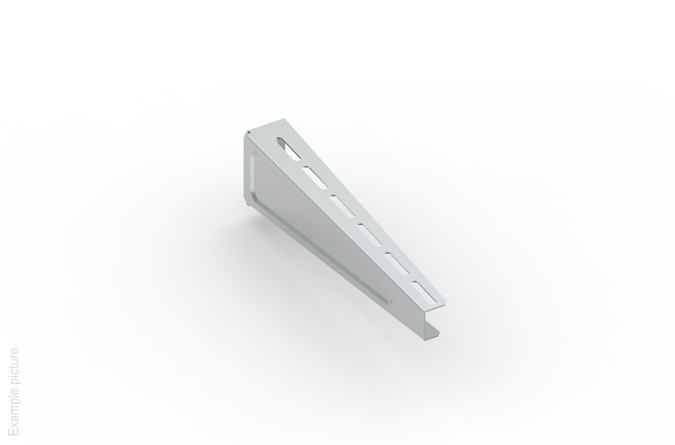 FEMI-CZ SPA - FCZA0S52S5X100K MENSOLA 52S STAMPATA 100(+10)X60X40 S