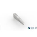 FEMI-CZ SPA - FCZA0Z52S5X400K MENSOLA 52S STAMPATA 400(+20)X82X40 Z