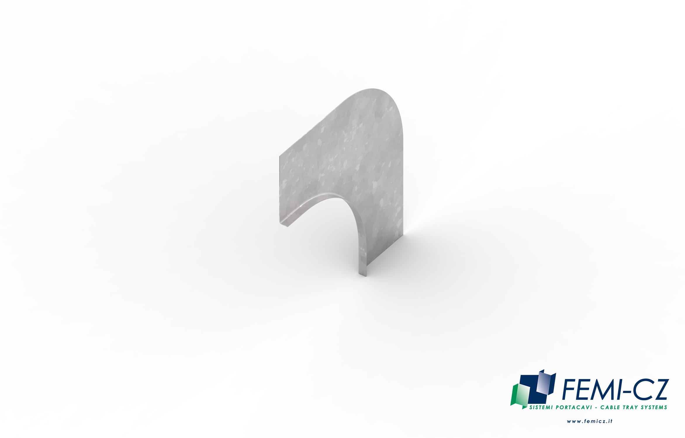 FEMI-CZ SPA - FCZA3Z57A1B010E SEPARATORE CURVA 90 DISCESA 050-R100 Z