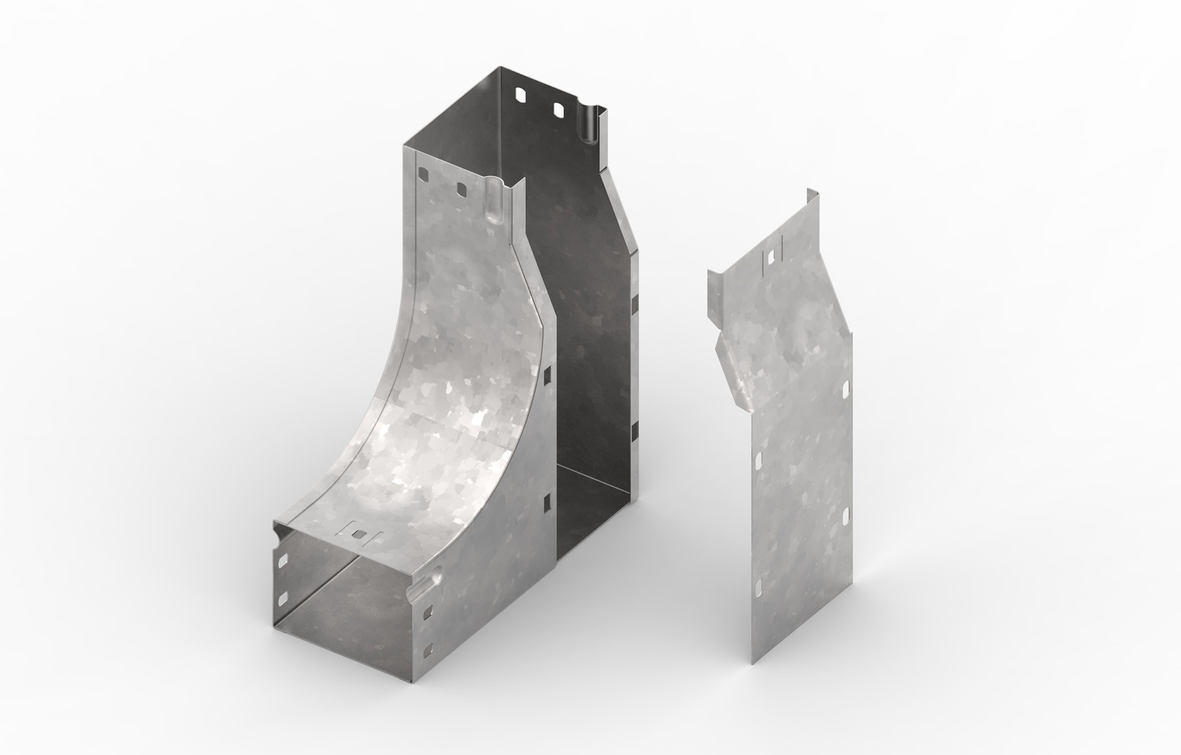 FEMI-CZ SPA - FCZA3Z39F1D400F CURVA SGHEMBA 90 SX ALTO 400X100-R=100 Z