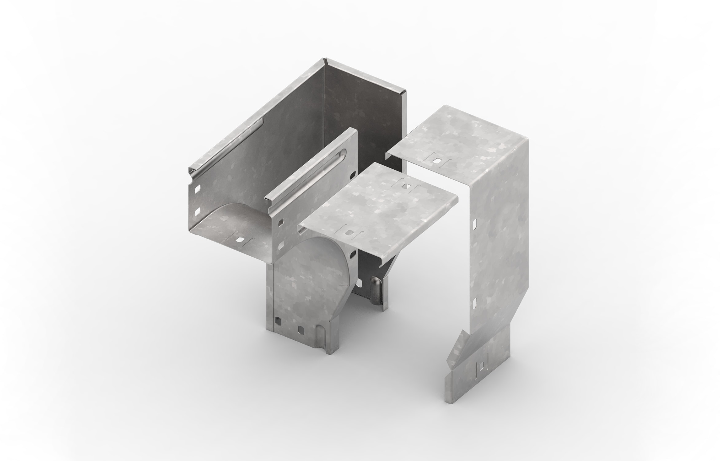 FEMI-CZ SPA - FCZA3Z41F1C100E CURVA SGHEMBA 90 SX BAS. 100X75-R=100 Z