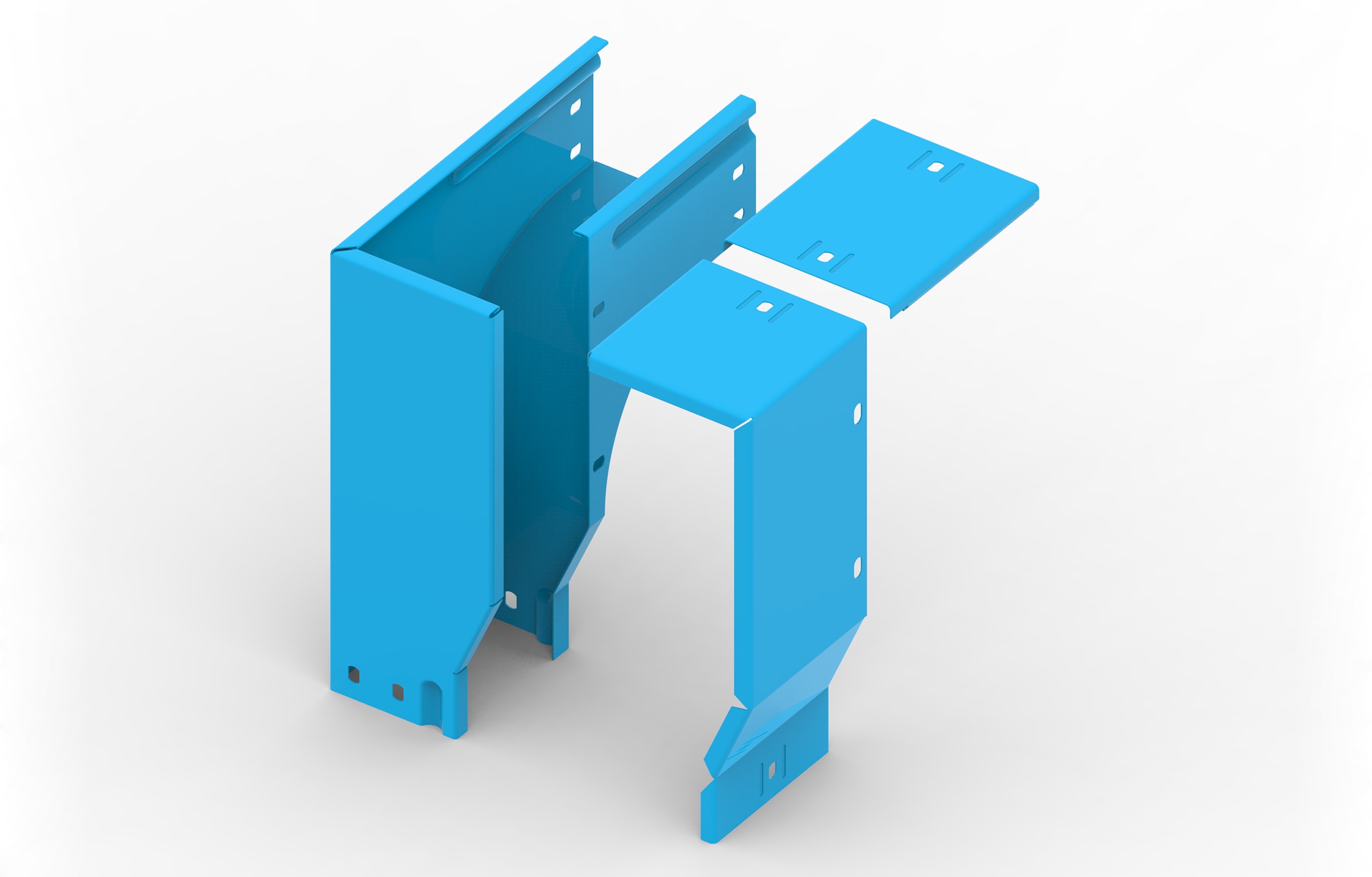 FEMI-CZ SPA - FCZA3V42F1C500F CURVA SGHEMBA 90 DX BAS. 500X75-R=100 V