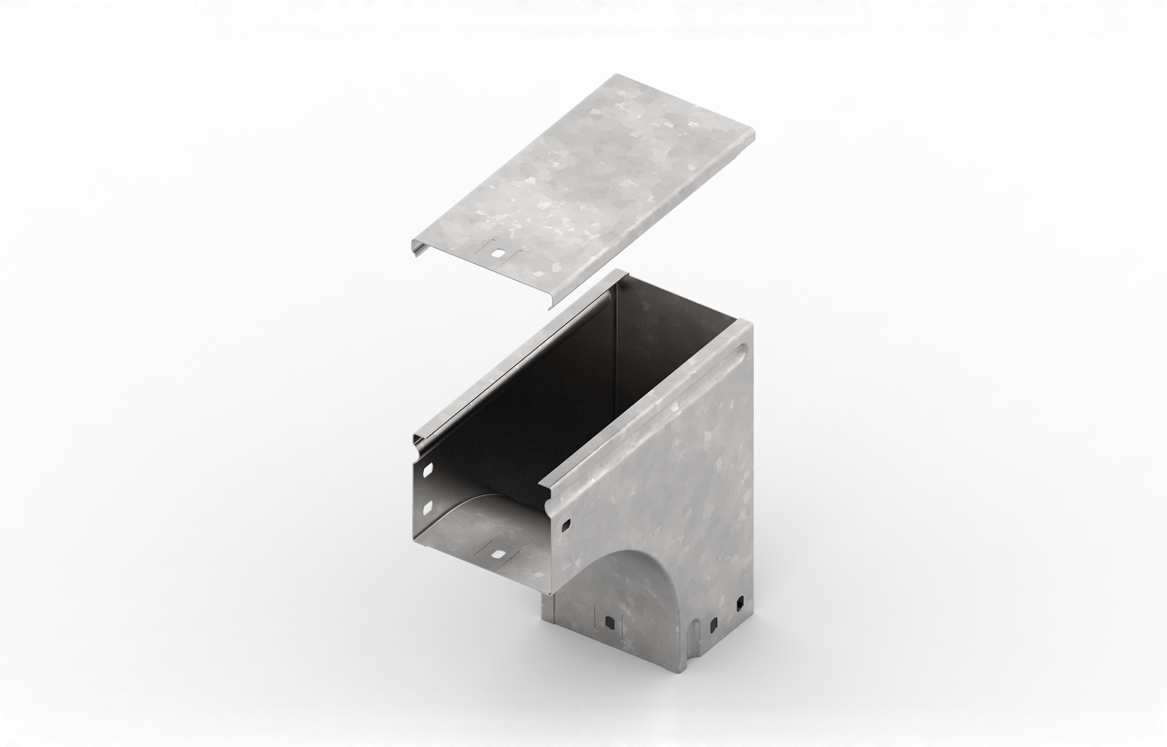 FEMI-CZ SPA - FCZA3Z38F1D500F CURVA 90 BAS. VAR. PIANO 500X100-R=100 Z