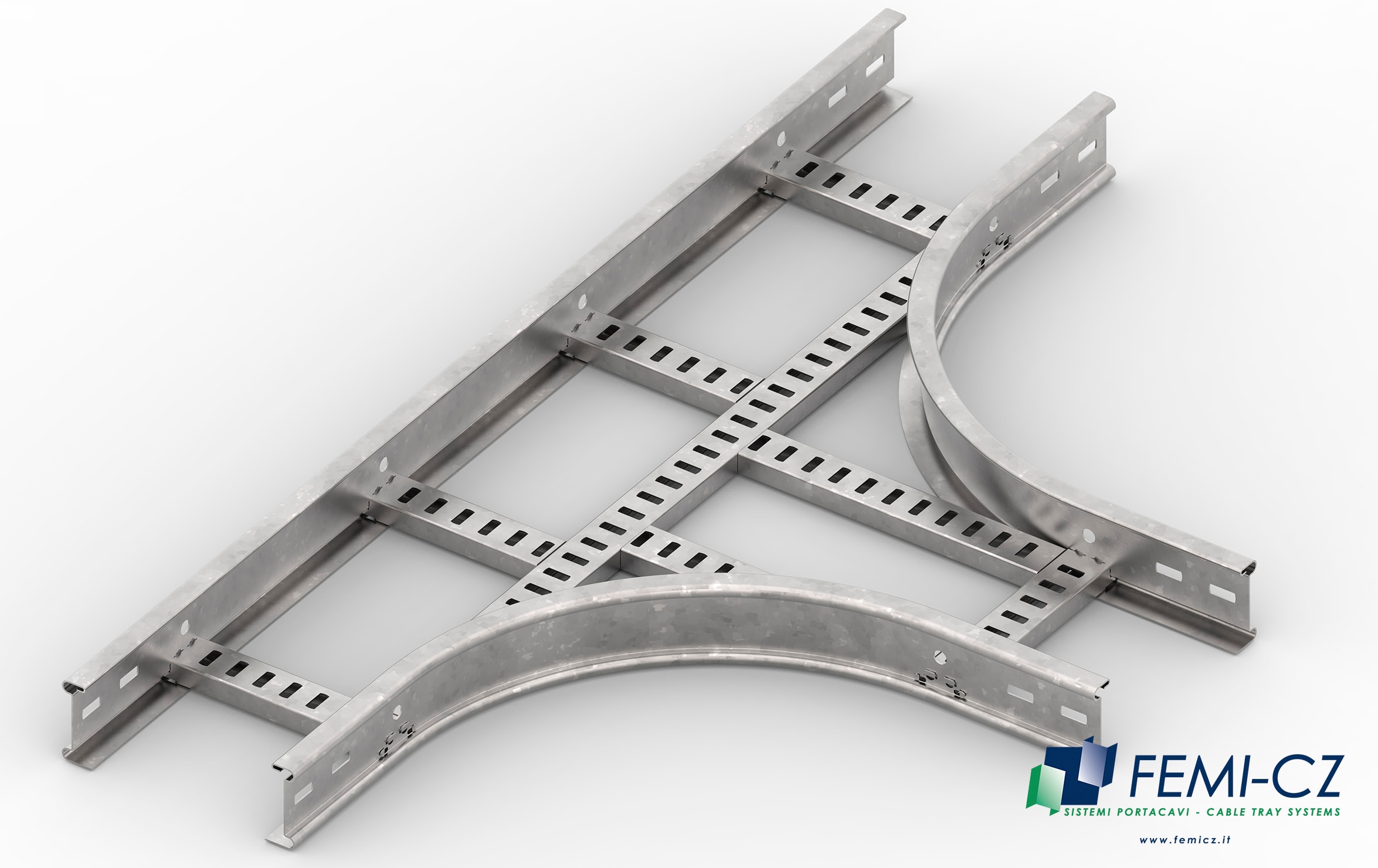 STEEL LINE CMS SRL - SFZ2Z15D500 DERIV.SCAL. T PIANA 500X100 Z