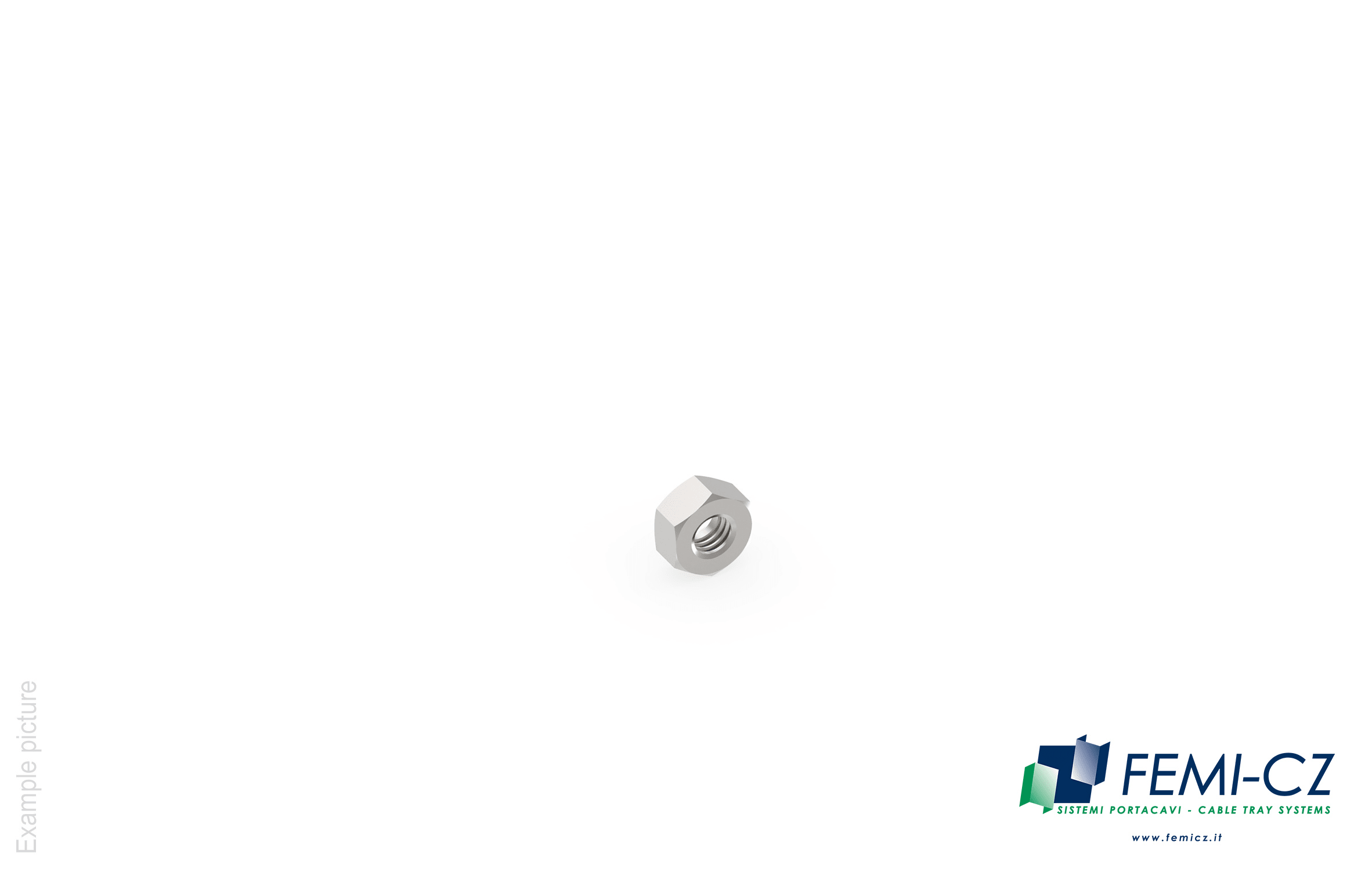 FEMI-CZ SPA - FCZD0I17S08J DADO ESAGONALE M8 AISI 304 100PZ I