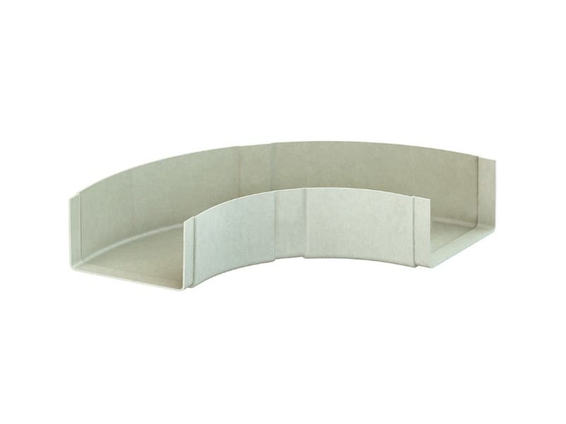 FEMI CZ - EBOE-KKB110.600 CURVA ORIZZ. 90 LARGO RAGGIO 600X110MM