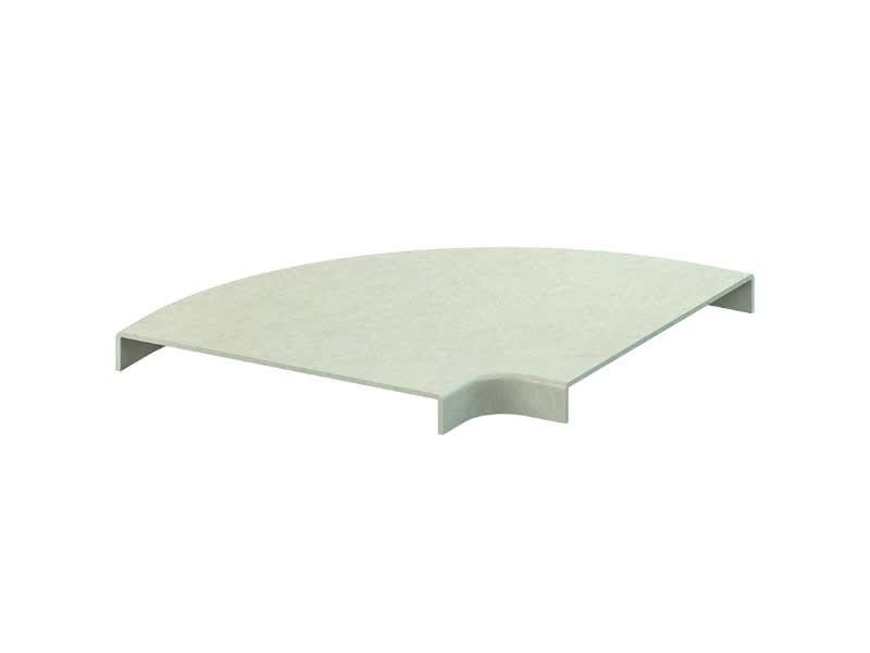 FEMI CZ - EBOE-KKWD100 COPERCHIO CURVA 90 PIANA 100MM RI25MM