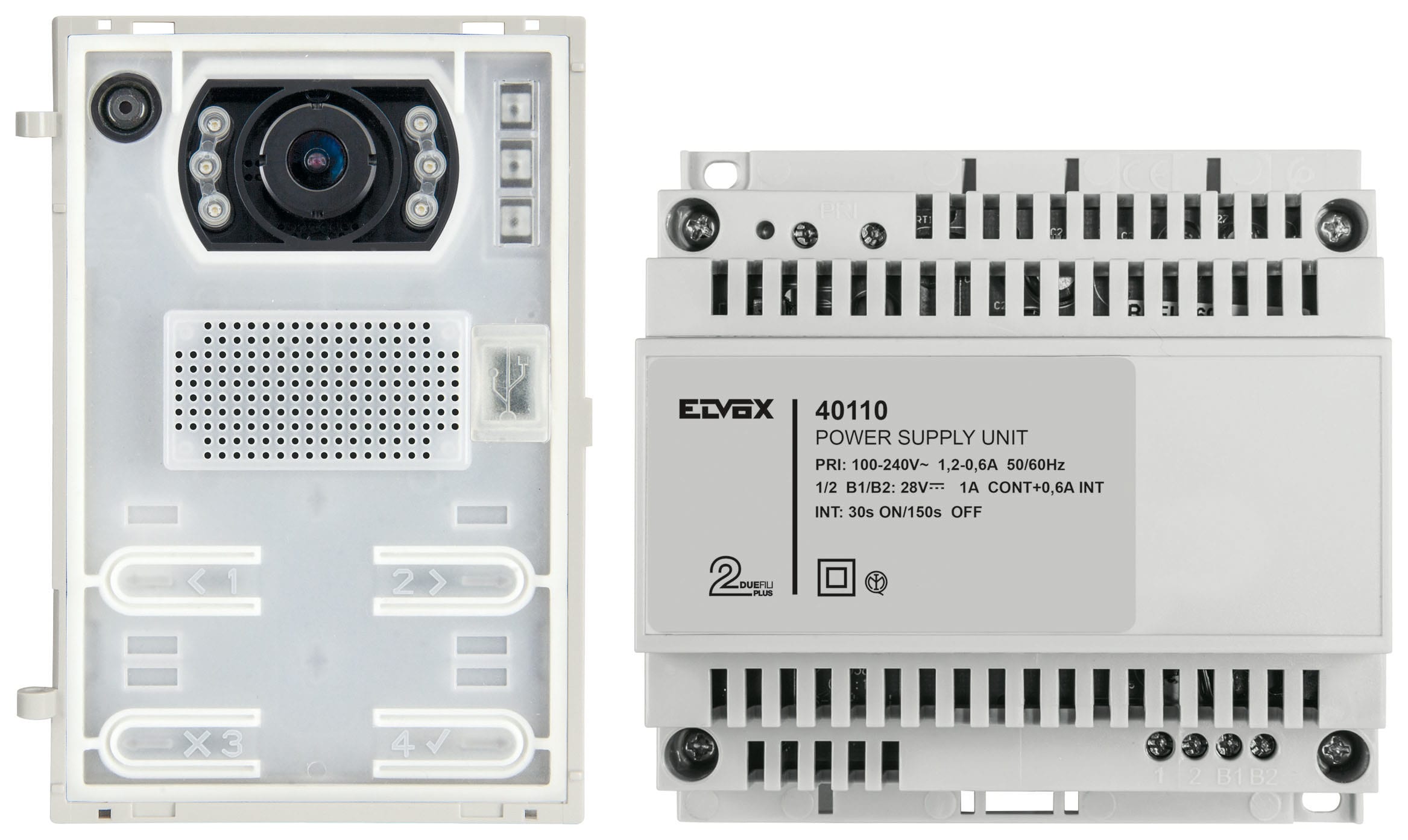 VIMAR S.P.A. - VIWK41005 KIT A/V GRANDANGOLO DUPLEX ESPAND. 2F+