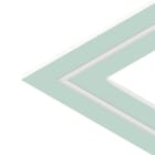 NOVALUX SPA - NOX101806.99 Profilo angolare 90? per strip LED, tagliabile in opera, in lastra di cartongesso con profilo di alluminio integrato.Garanzia 5 anni.