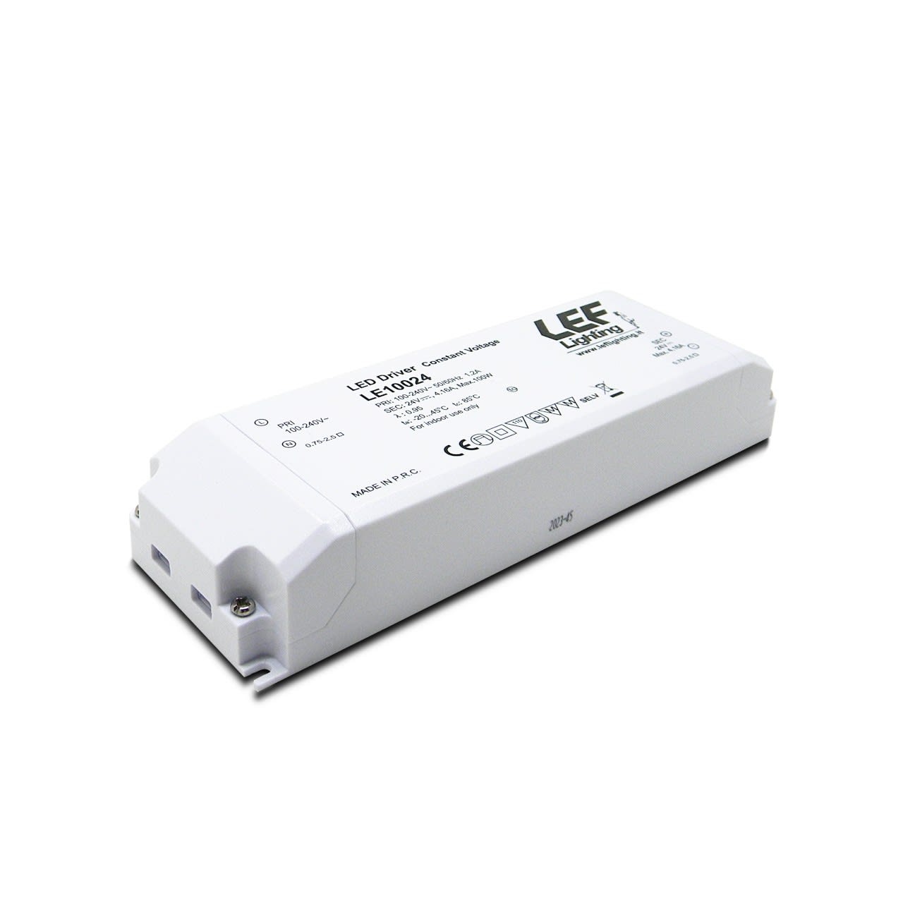 L.E.F. SRL - LEFLE10024 ALIM. LED TENS. COSTANTE 100W 24VDC IP20