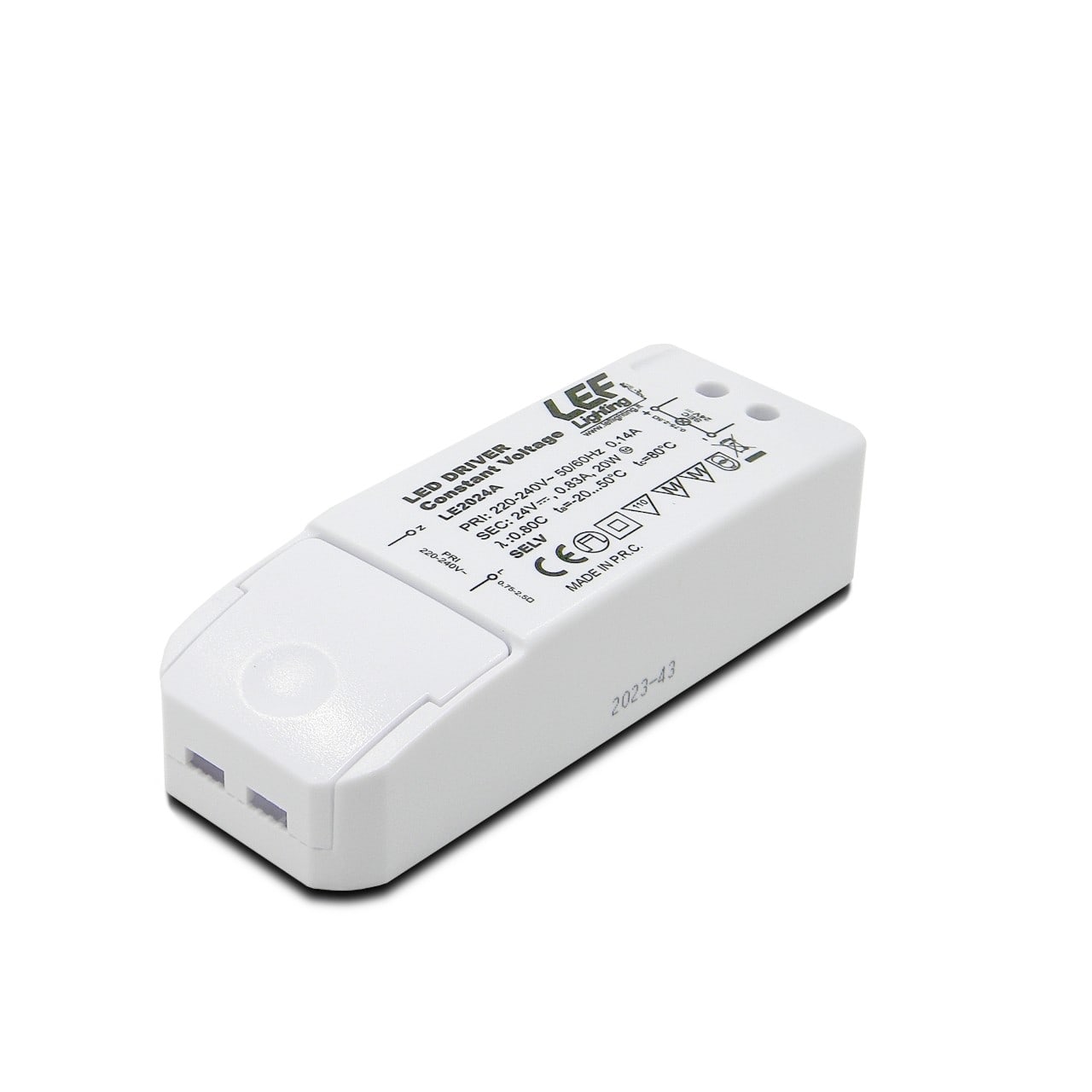 L.E.F. SRL - LEFLE2024A ALIM. LED TENS.COSTANTE 20W 24VDC IP20