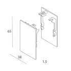 NOVALUX SPA - NOX103509.01 TESTATE TERMINALI (2 pz.)