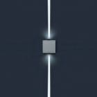 SIMES SPA - SMVS.5047W.14 MINILIFT Q 2FIN+LED 930 230V GRI