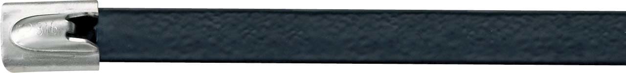 PANDUIT - PANMLTFC4S-CP316 FASC. ACCIAIO 316 POLIESTERE NERO (4.9X3