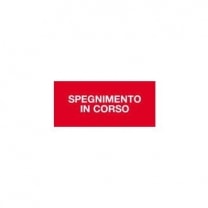 MENVIER CSA SRL - MNVCSA08589-1 DICITURA 5965 SPEGNIMENTO IN CORSO