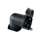 COSMEC - CSM5024N100 RAC.FLANGIATO CURVO 90? AD95 NERO IP54