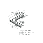NOVALUX SPA - NOX103328.01 P-30: ANGOLO L INCASSO BIANCO