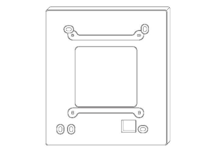 URMET SPA UTD1750/51 CORNICE COPRIFILOMURO PER 1750