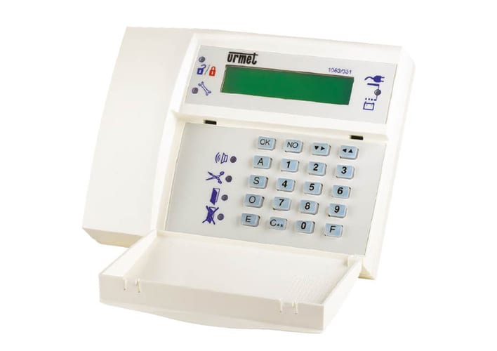 URMET SPA - UTD201063/031 RIC.TASTIERA ALFAN.GEST./PROG.