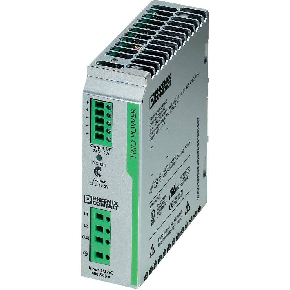 PHOENIX CONTACT - PHC2866462 TRIO-PS/3AC/24DC/ 5 ALIMENTORE SWITCHING
