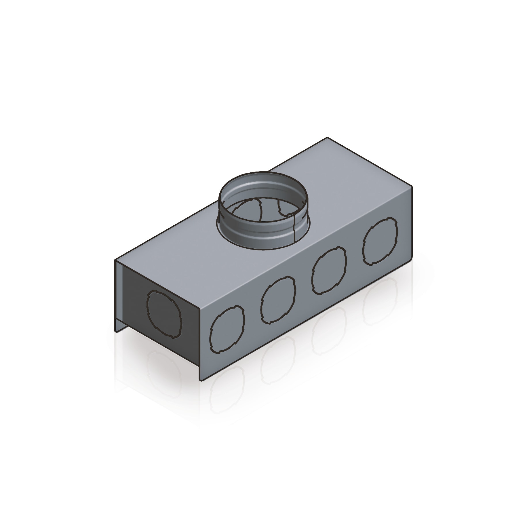 FANTINI COSMI SPA - FANAP19924 PB8-150 PLENUM ISOLATO CON 8 OPZIONI DI