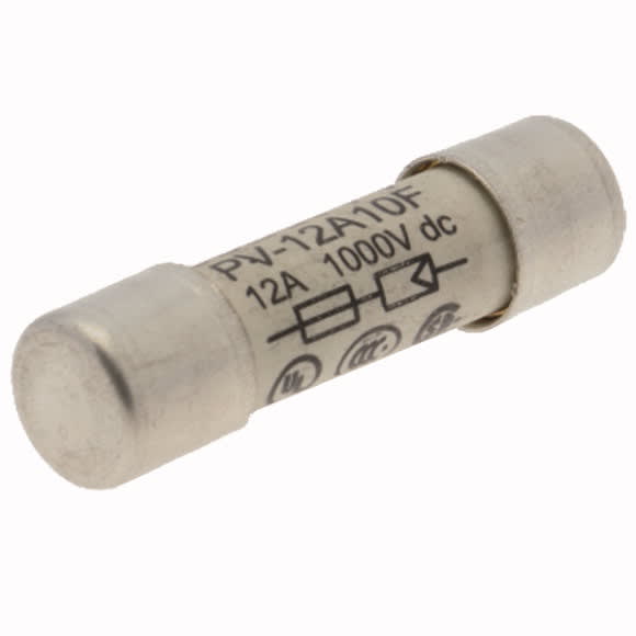 EATON MANIFACTURING - EAOPV-12A10F PV-12A10F 12AMP 1000V DC SOLAR FERRULE 1