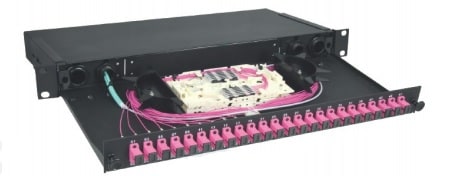 QUBIX S.R.L. NETWORK - QBX2006005 CASSETTO OTTICO 19 1U 24 SC SPLX NE