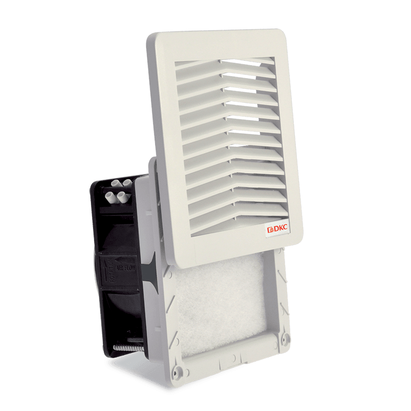 DKC-RAMKLIMA KLMR5KV1224 FILTRO 150X150 CON VENTILATORE 24 V. D.C