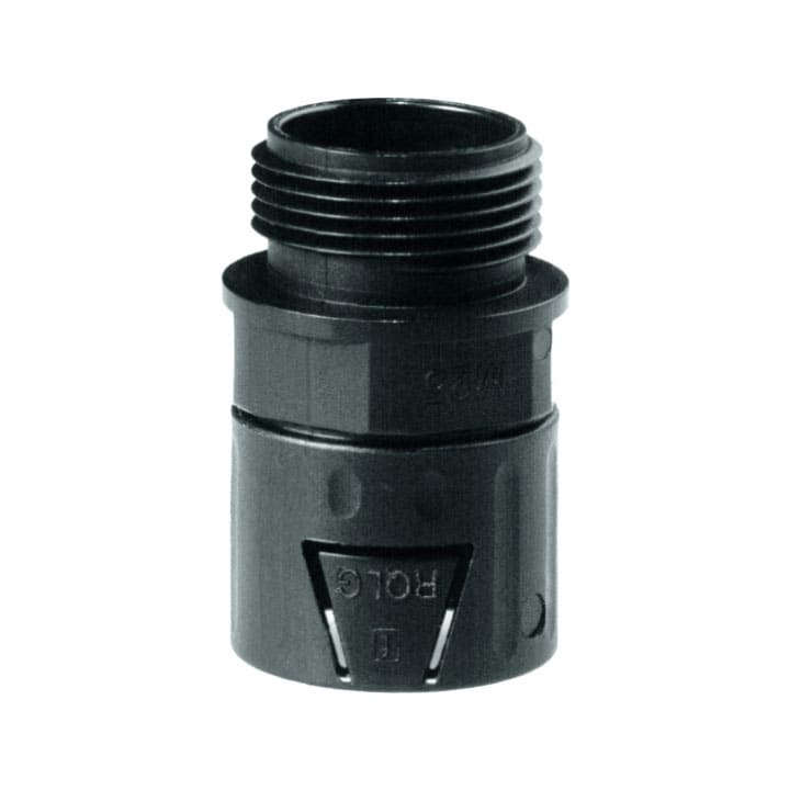 DKC (COSMEC ) - CSM5012L-1016N RACC.DIRITTO ECO M16 AD13 NERO IP66