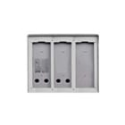 VIMAR SPA - VIWS323 SCATOLA DA PARETE C/CORNICE 3 PLACCHE 2M