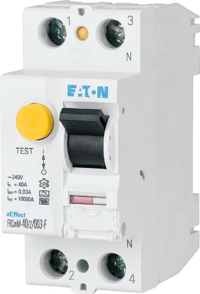 EATON MANIFACTURING - EAO187379 FRCMM-40/2/03-G/F DIFF.PURO 2P 40A 03 G/