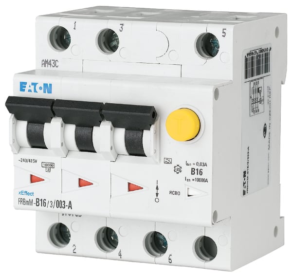 EATON MANIFACTURING - EAO170754 FRBMM-D25/3/01-A MT-DIFF D25 3P 10KA 01-