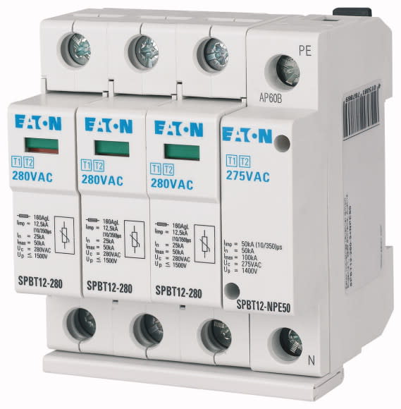 EATON MANIFACTURING - EAO184750 SPBT12-280-3+NPE50 I+II 3+1 280V 3X50/10