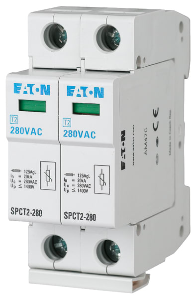 EATON MANIFACTURING - EAO167599 SPCT2-335/2 SCAR.C 335V 1,6KV 20/40KA 2P