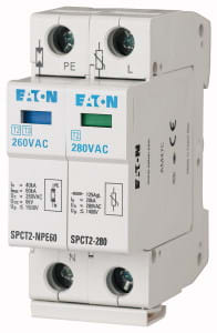 EATON MANIFACTURING - EAO167618 SPCT2-NPE60/1 SCAR.D 335V 1,6KV 20/40KA