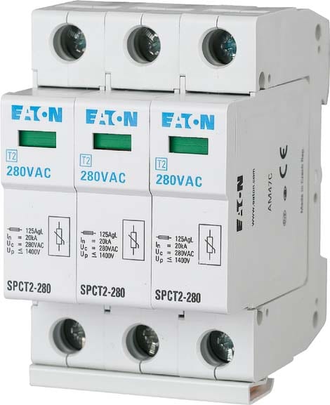 EATON MANIFACTURING - EAO167600 SPCT2-335/3 SCAR.C 335V 1,6KV 20/40KA 3P