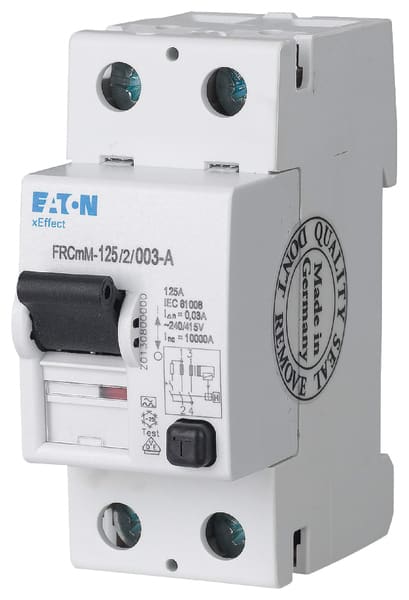 EATON MANIFACTURING - EAO171173 FRCMM-125/2/05-S/A DIFF.PURO 2P 125A 05-