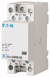 EATON MANIFACTURING - EAO137400 CMUC24/25-31 CONT. 24V AC/DC 25A 3NA+1NC