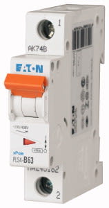 EATON MANIFACTURING - EAO243188 PLS4-C63 INT. MT 4,5KA 1P C 63A